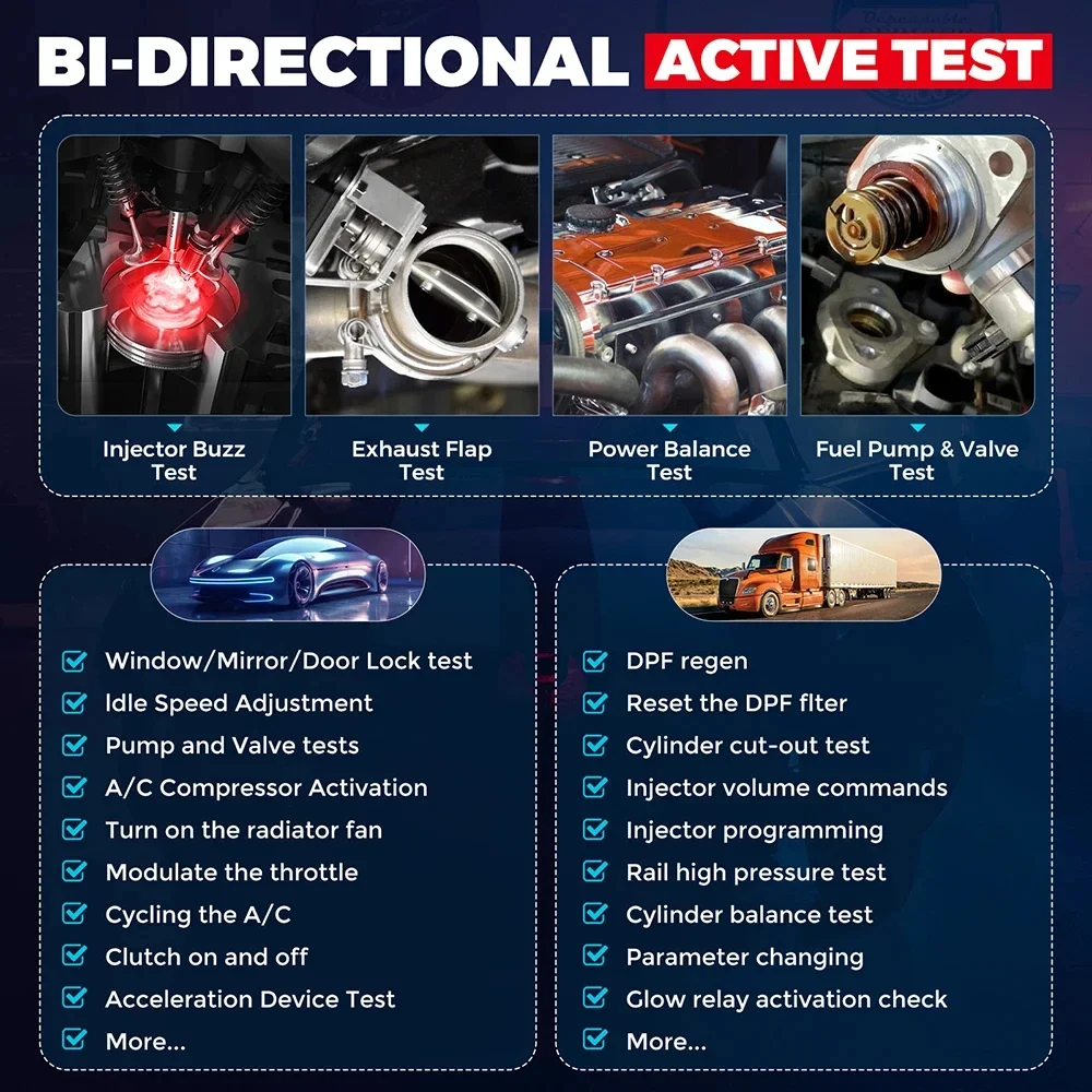 LAUNCH X431 PRO3S+ SmartLink HD 12V Auto 24V Truck Sistema completo de diagnóstico