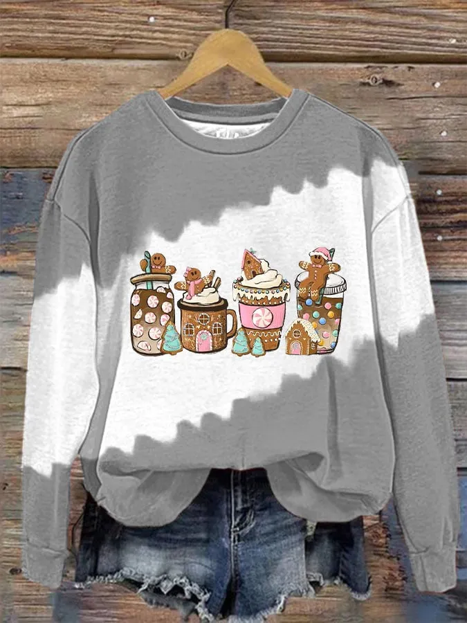 Women's Merry Christmas Print Sweatshirt