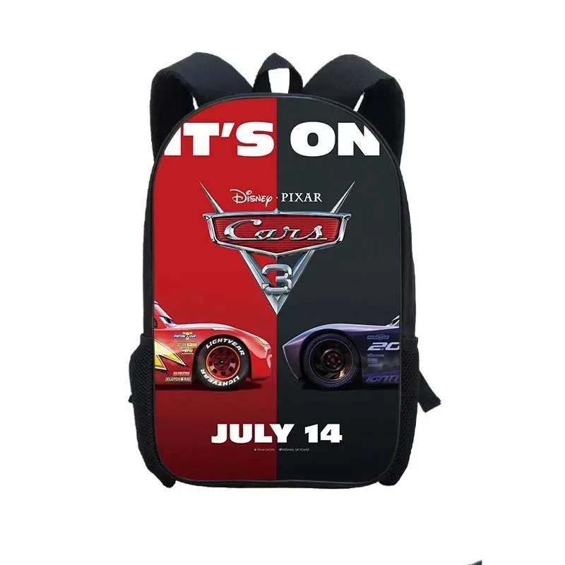 Buzzdaisy Movie Cars Lightning McQueen #6 Backpack School Sports Bag