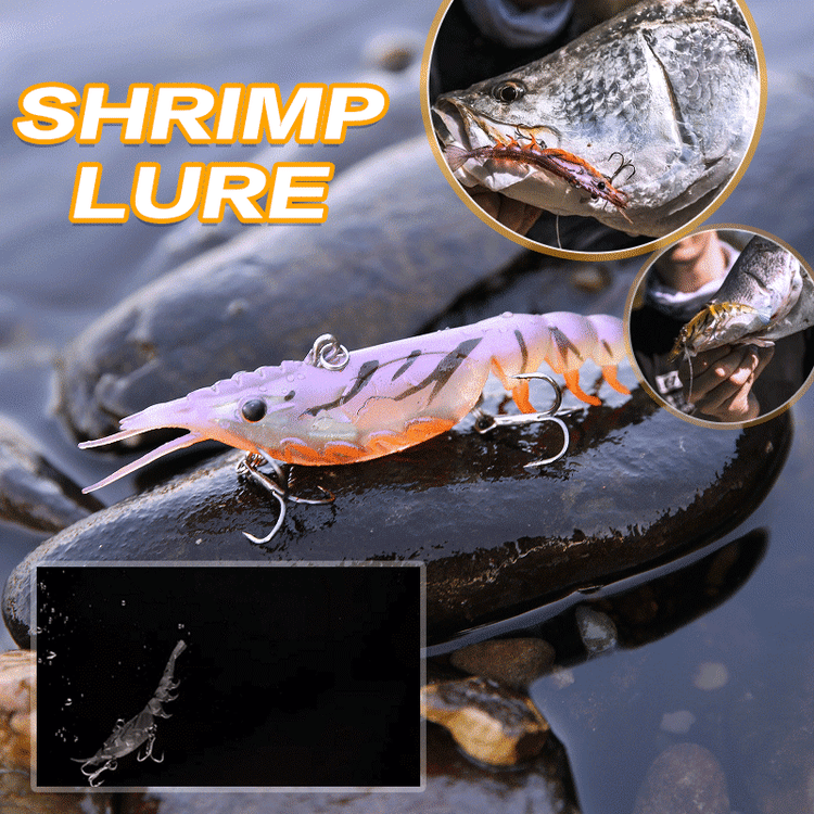 The latest style of bionic bait, bionic crystal shrimp