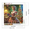 (US Local)4pack Xmas Lady-Crystal Rhinestone Diamond Painting(30x30cm)