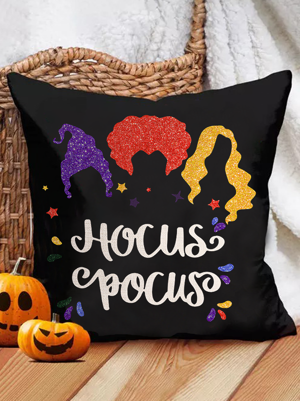 Halloween Hocus Pocus Print Pillowcase without Pillow