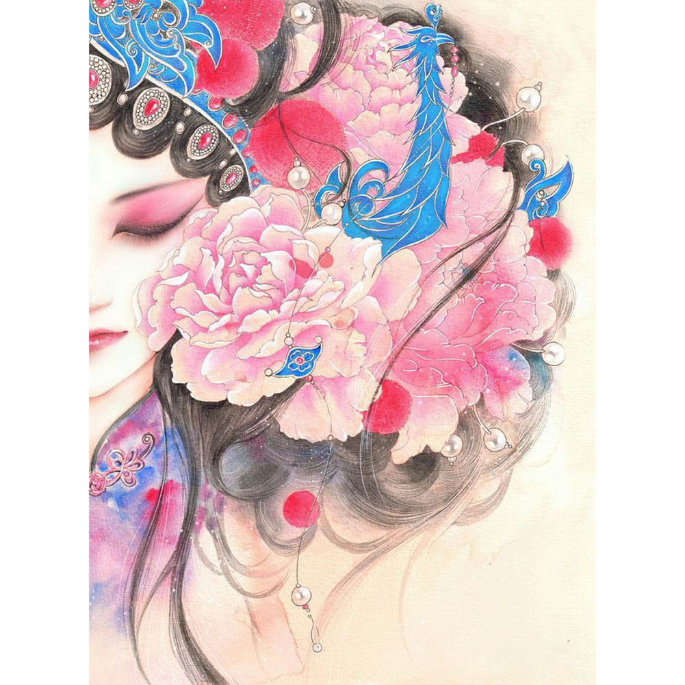 

Peking Opera - Round Drill Diamond Painting - 30*40CM, 501 Original