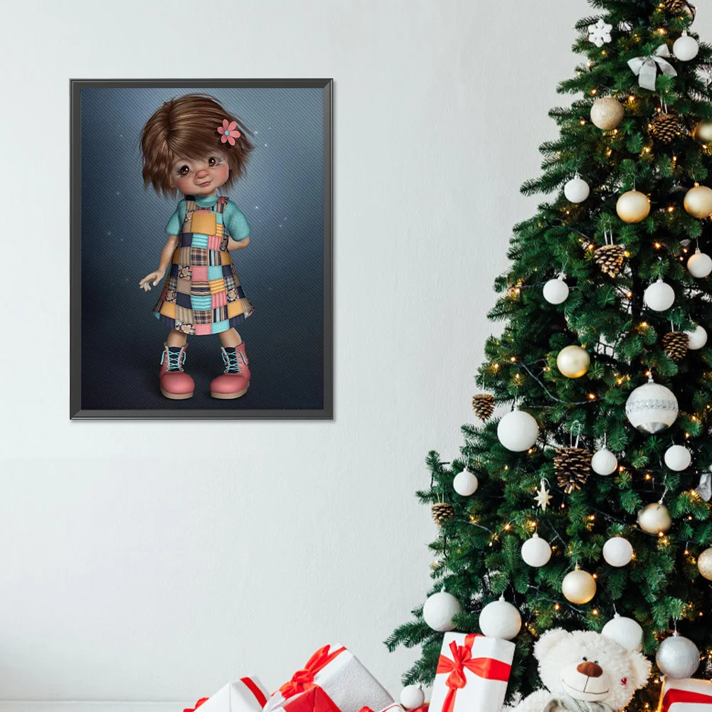 Diamond Painting - Full Round Drill - Elf Doll(Canvas|30*40cm)