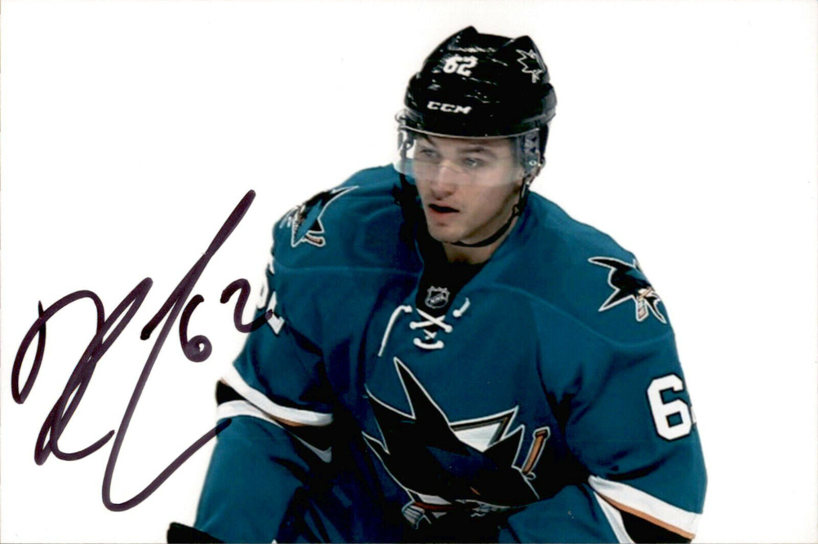 Kevin Labanc SIGNED autographed 4x6 Photo Poster painting SAN JOSE SHARKS #6