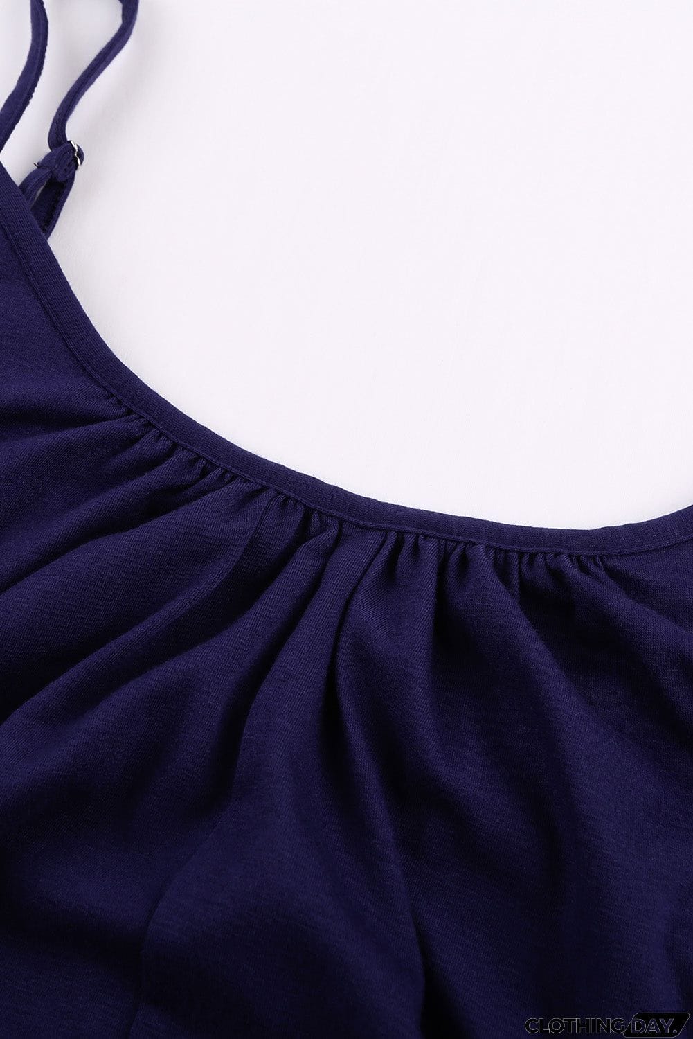 Spaghetti Straps Wide Leg Pocketed Jumpsuits