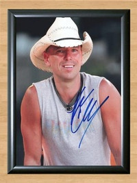 Kenny Chesney Signed Autographed Photo Poster painting Poster Print Memorabilia A2 Size 16.5x23.4