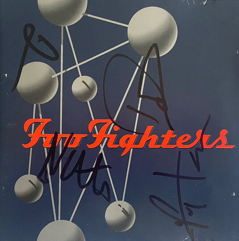 Foo Fighter - The Colour And The Shape Signed Autographed Cd, Nirvana
