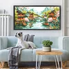 Reminiscence Of Jiangnan-11CT Stamped Cross Stitch 160*75cm/62.99*29.53in (Big Size) tapestrymarket