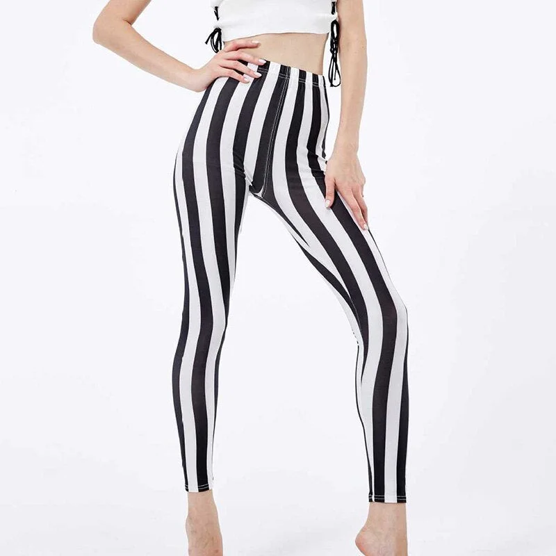 CUHAKCI Polyester High Quality Stretchy Workout Leggings Women Printed Outwear Running Leggins Ankle Length Leggings