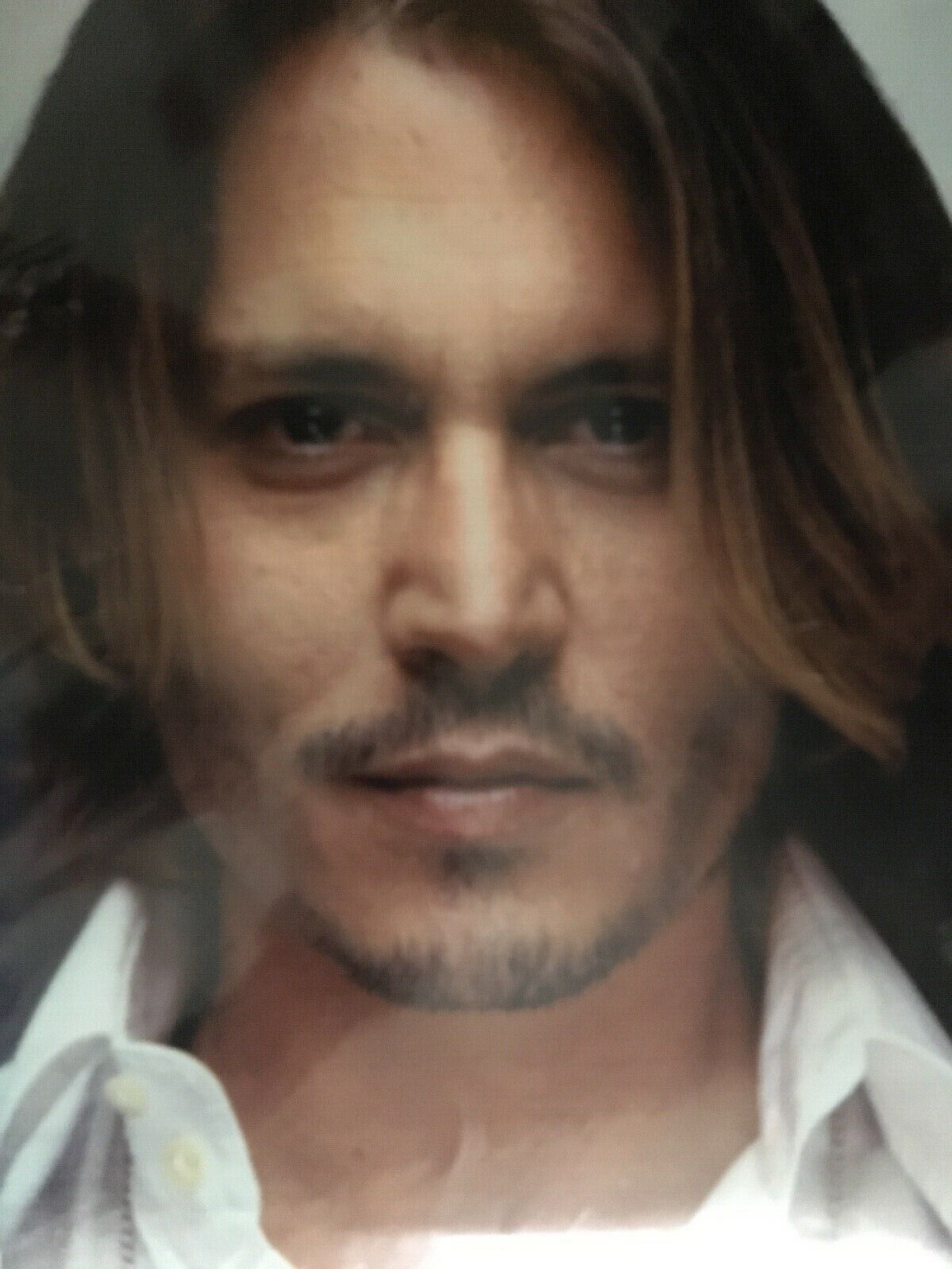 JOHNNY DEPP - AWARD WINNING ACTOR - EXTRA LARGE UNSIGNED Photo Poster paintingGRAPH