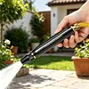 High Pressure Power Washer Nozzle with 3 Adjustable Spray Patterns Car Washing Water Gun Leak-Proof Water Pressure Washing Sprayer for Garden Watering&Pet Washing (A)