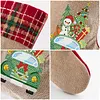 Peinture en diamant DIY, bas de No&euml;l suspendus, chaussettes de No&euml;l de grande capacit&eacute;, v&ecirc;tements pendentifs r&eacute;sistants, sacs de rangement cadeaux pour la d&eacute;coration familiale de la f&ecirc;te de No&euml;l (voiture sapin)