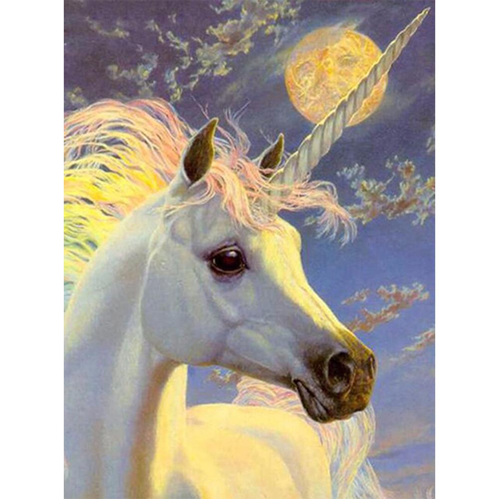 

40x50cm - Paint By Numbers Clever Horse, 501 Original
