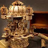 SCIMOOL Cloud Palace Star Chart 3D Wooden Mechanical Assembly Model