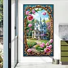 (45*75cm)Garden House - Full Square Drill Diamond Painting