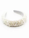 Vintage And Simple Pearl Hair Band Headwear
