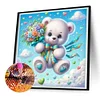 Diamond Painting-DIY Full Round Drill Cute Bear