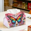 Butterflys Diamond Painting Tissue Box Cover DIY Desk Organizer
