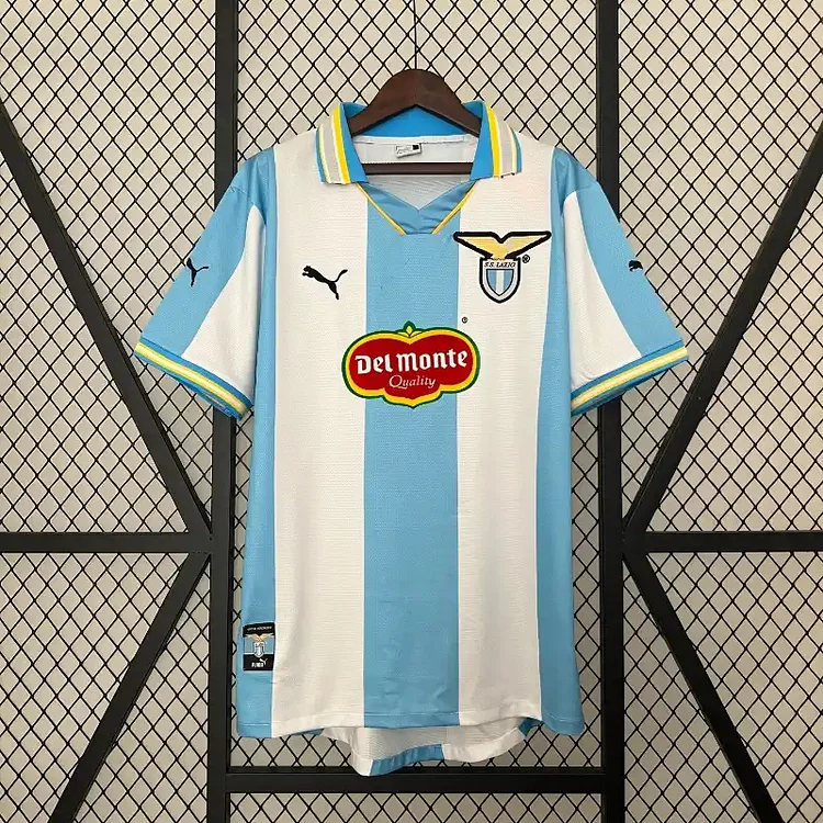 Retro 1999-2000 Lazio Champions League home football jersey
