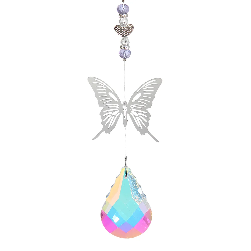 Crystal Windchimes Sunlight Catching Hanging Pendant Light Catcher Jewelry