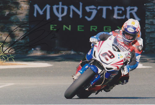 Keith Amor Honda Signed Photo Poster painting 12x8 2011 1.