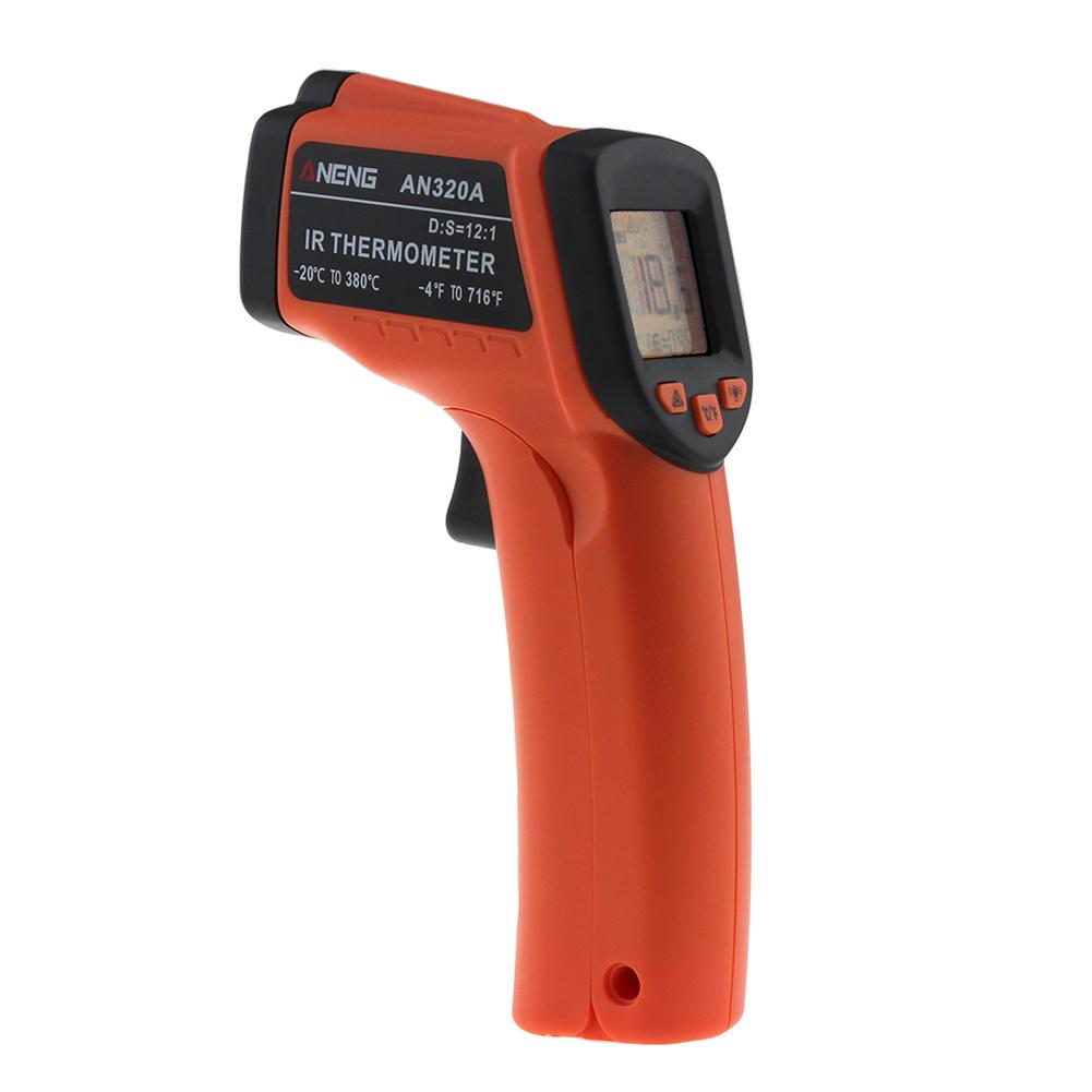 

AN320A Non-Contact LCD IR Laser Infrared Temperature Thermometer Gun, 501 Original