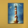 Diamond Painting-DIY Full Round Drill Lighthouse