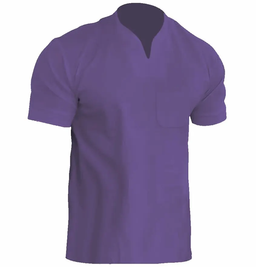 Uveng Uveng Men's Fitness Plus-Size Sports T-Shirt Men's Elastic Cotton Pocket Short-Sleeved Summer V-Neck Polo Shirt