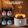 Essential Oil Diffuser with Flame Light Cool Mist Humidifier with 2 Mist Modes Timer