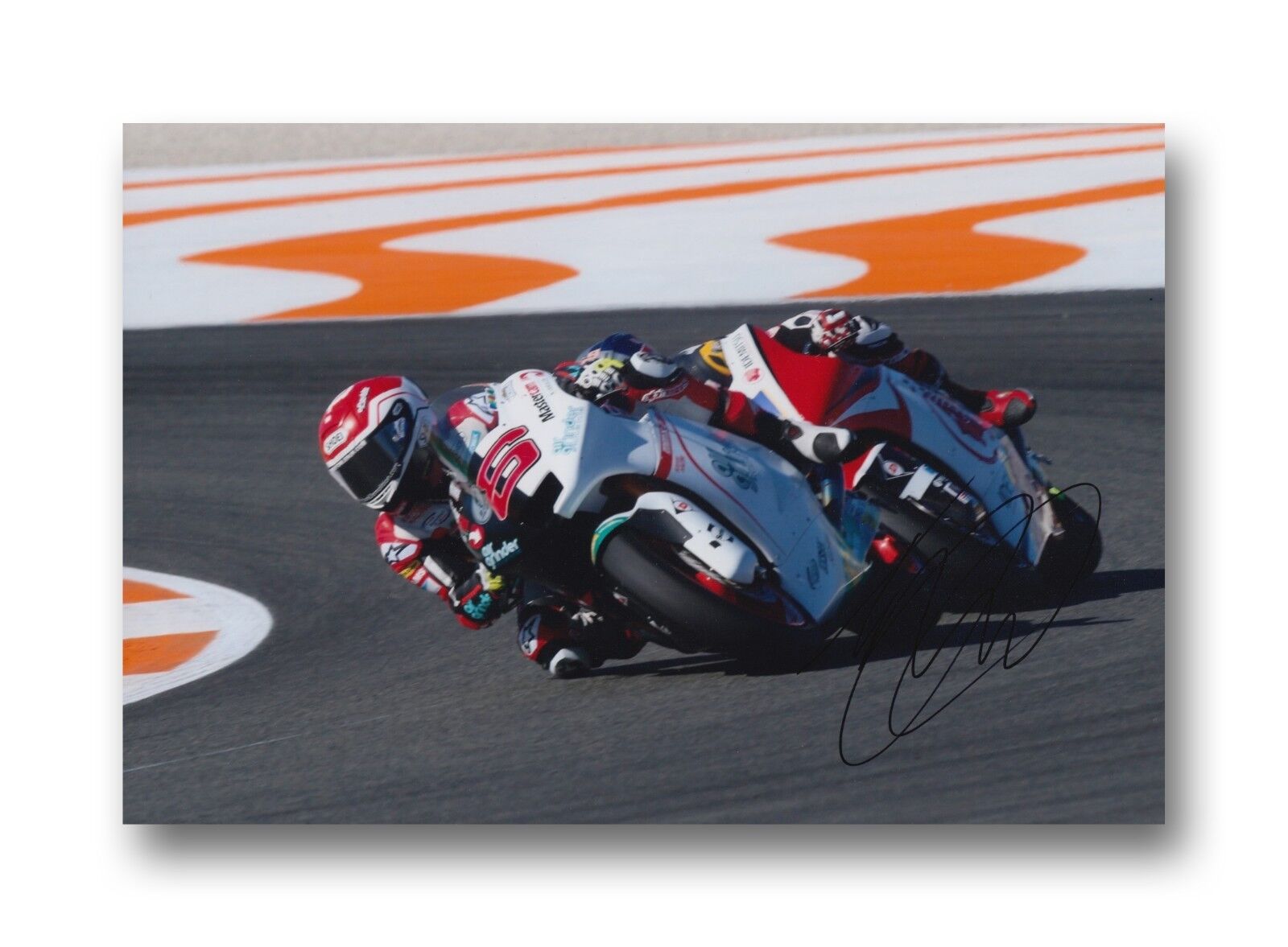 TARRAN MACKENZIE HAND SIGNED 12X8 Photo Poster painting MOTOGP, MOTO2, BSB 1.