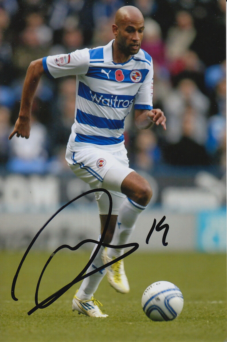 READING HAND SIGNED JIMMY KEBE 6X4 Photo Poster painting 4.