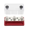 300A Bus Bar 48V Power Distribution Block 3+4 Way Bus Bar Box for RV Marine Boat