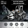 3D Metal Puzzle Electric Drill Model Toy, 1250 + Pieces RC Metal Assembled Model, 3D Vehicle Puzzle Construction Kit Gifts