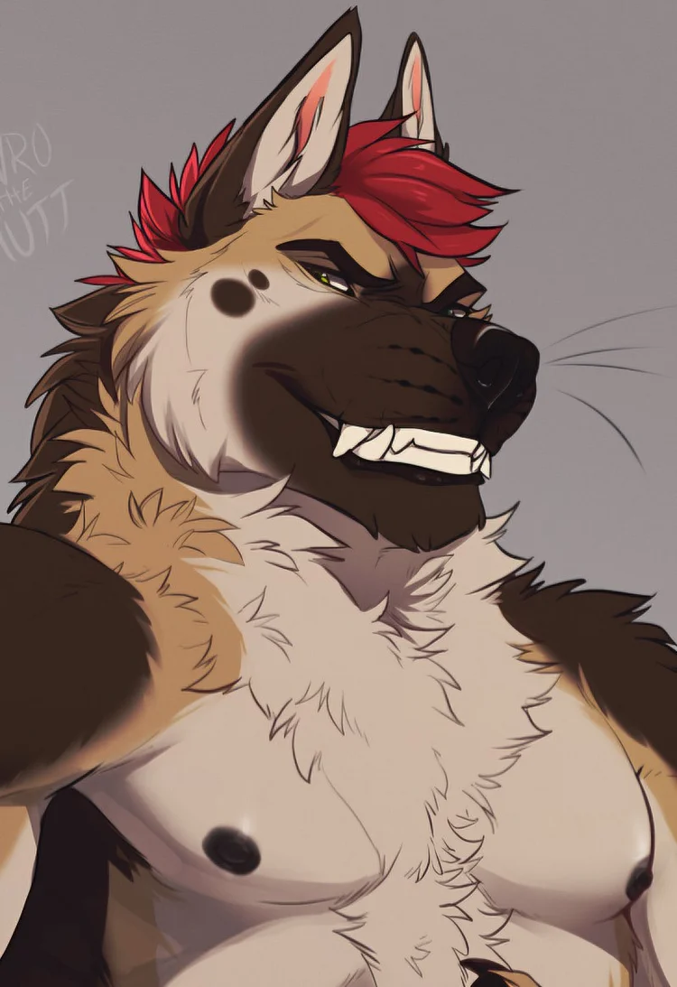 Erotic dance of mythical beasts