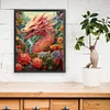 >SALE<Full Embroidery Eco-cotton Thread 11CT Print Flower Dragon Cross Stitch 50x60cm