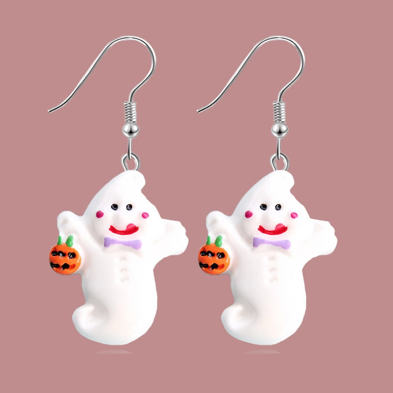 Halloween Cute Funny Halloween Pattern Resin Holiday Party