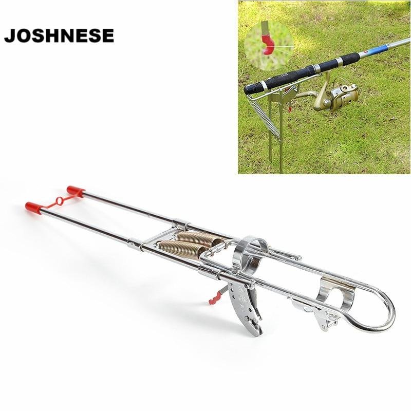 Adjustable Stainless Steel Automatic Fishing Rod Spring Hook Setter