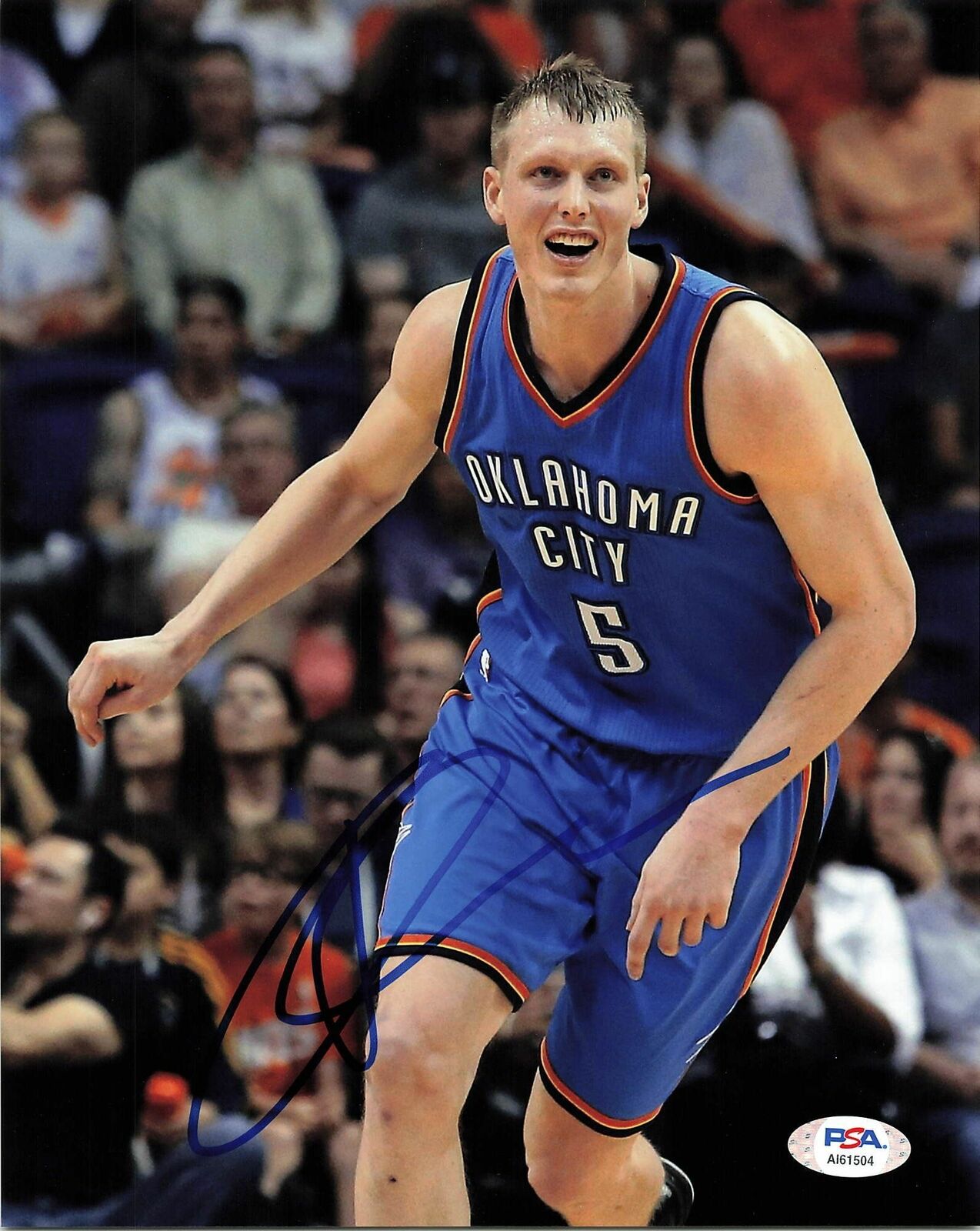 Kyle Singler signed 8x10 Photo Poster painting PSA/DNA OKC Thunder Autographed