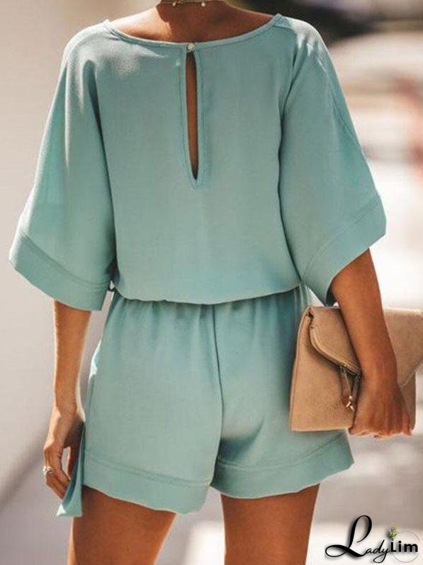 Classic and comfortable summer Jumpsuit