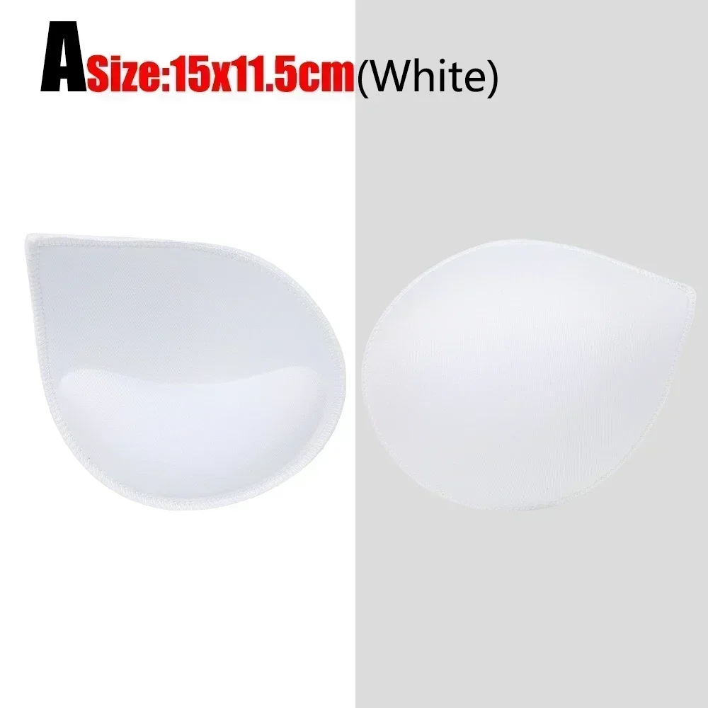 Bayuyun 3D Removable Push Up Bra Pads Inserts Women Underwear Breast Lift Breathable Sponge Padded Bra Pad Lining Swimsuit Bra Insert