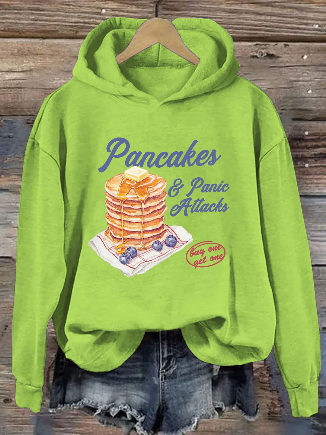 Pancakes And Panic Attacks Hoodie