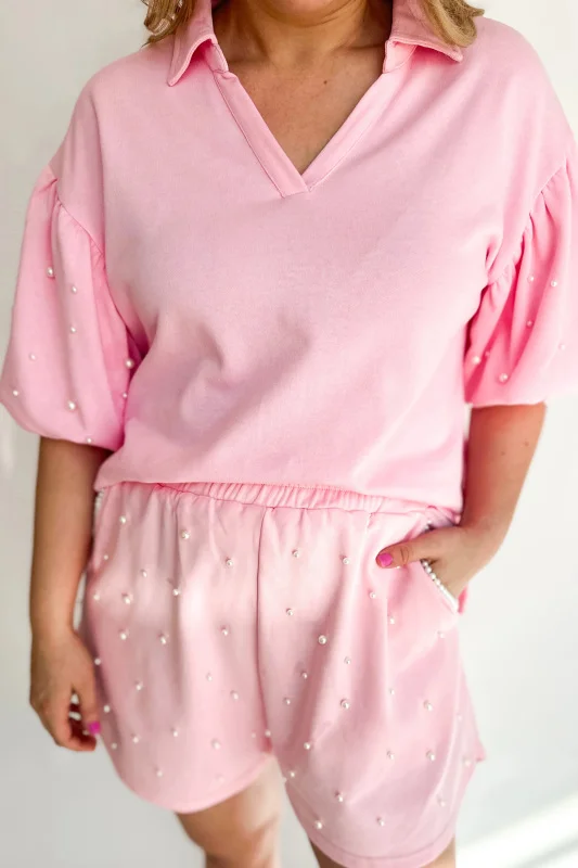 Pink Pearl Two-Piece Set