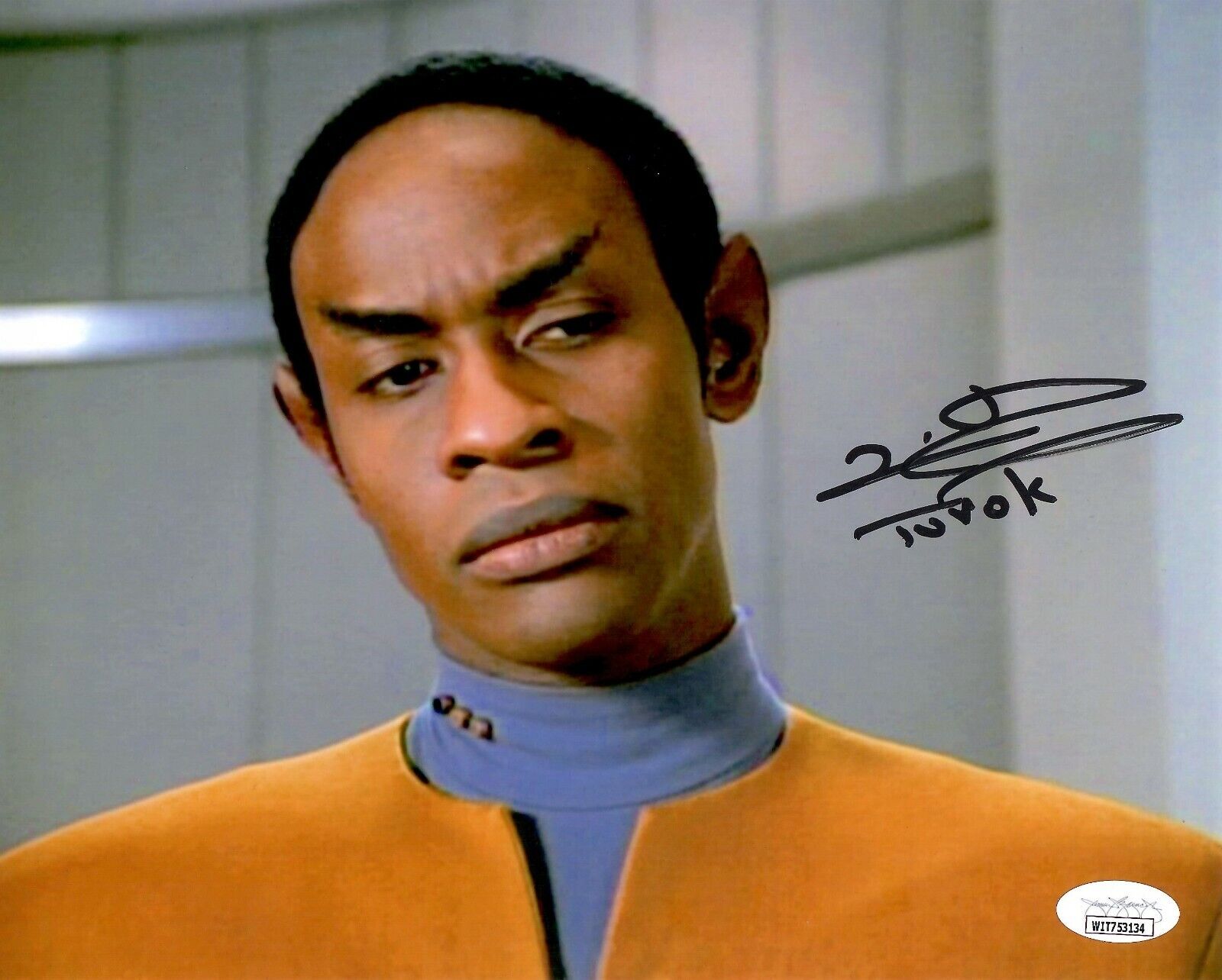 Tim Russ autographed signed Inscribed 8x10 Photo Poster painting JSA COA Star Trek Voyager Tuvok