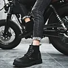 Fashion Boots of Suede for Men / Casual Classic Shoes British Style / Ankle Boots for Motorcycle