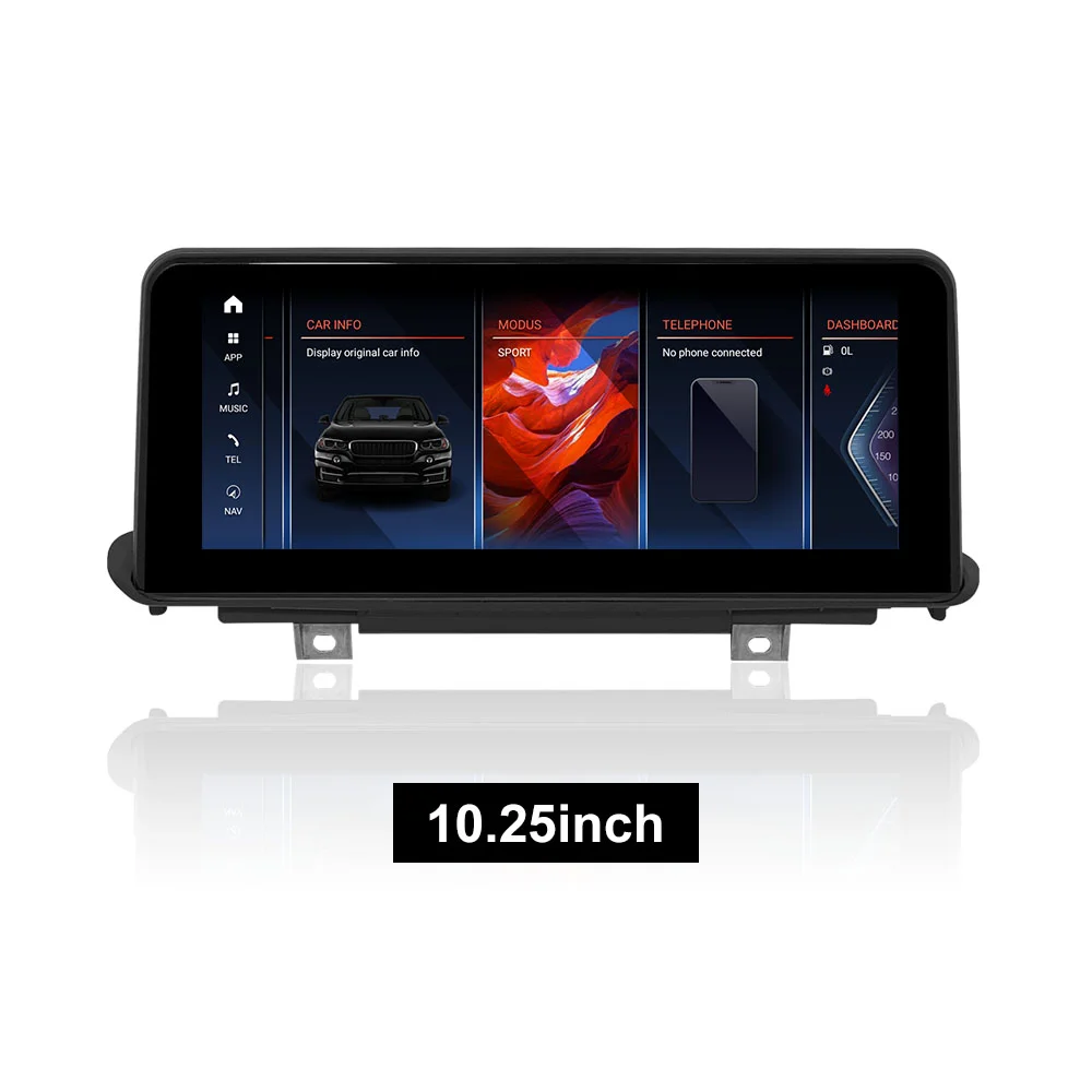 For BMW X5 X6 F15 F16 G12 Apple CarPlay Android Screen Display