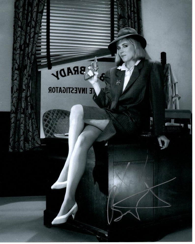 Bess armstrong signed autographed this girl for hire b.t. brady 8x10 Photo Poster painting