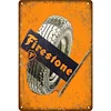 Firetstone Tire - Metal Tin Signs(8*12Inch/12*16Inch) - Garage