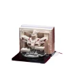 2025 Unicorn Gundam 3D Sticky Notes Mobile Suit Peripheral Model 3D Hand-torn Paper Sculpture Decompression Note Desktop Ornaments