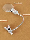 (US Only)Magnifying Glass Desk Lamp with Clamp for Diamond Painting Cross Stitches